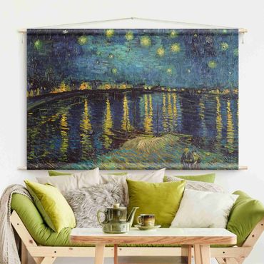 Tenture murale - Vincent Van Gogh - Starry Night Over The Rhone