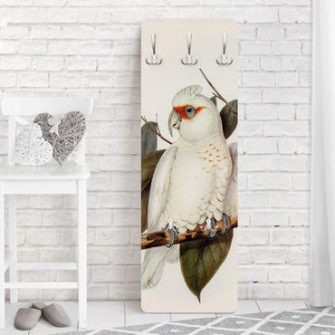 Porte-manteau - Vintage Illustration White Cockatoo