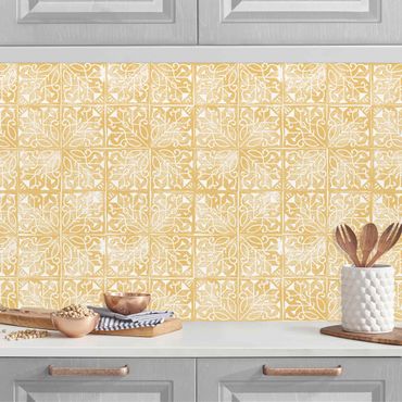 Revêtement cuisine - Vintage Art Deco Pattern Tiles II