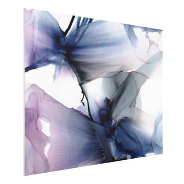 Impression sur forex - Fluid Purple - Format paysage 4:3
