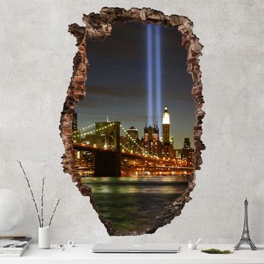 Sticker mural 3D - Memory Of September 11