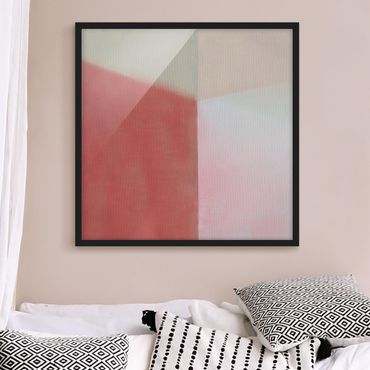 Framed poster - Warm Colour Fields