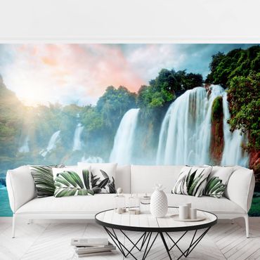 Papier peint - Waterfall Panorama