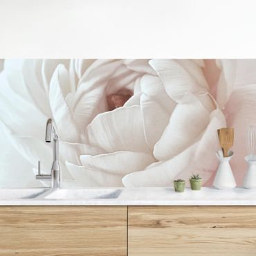 Revêtement mural cuisine - White Flower In An Ocean Of Flowers