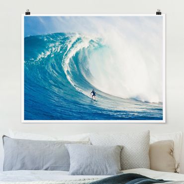 Poster reproduction - Wild Surfing