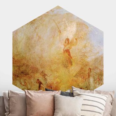 Papier peint hexagonal autocollant avec dessins - William Turner - The Angel Standing in the Sun
