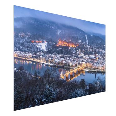 Impression sur forex - Heidelberg In The Winter - Format paysage 3:2
