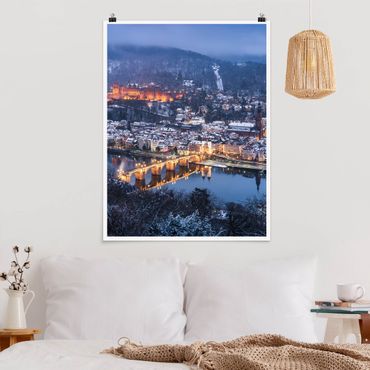 Poster - Heidelberg In The Winter