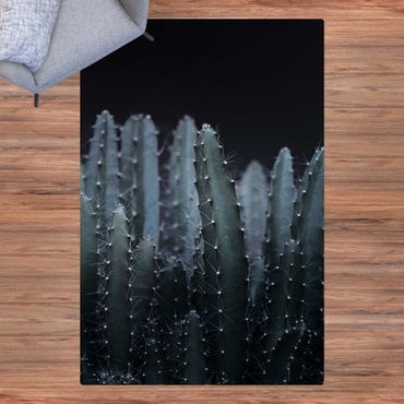 Tapis en liège - Desert Cactus At Night - Format portrait 2:3