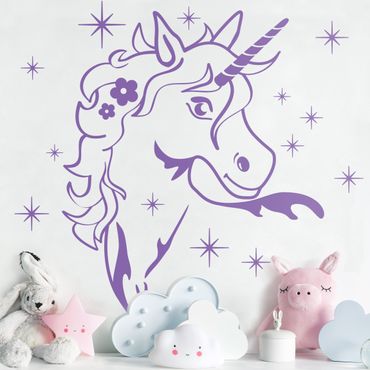 Sticker mural - Magic Unicorn