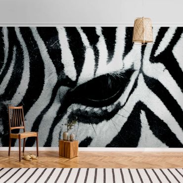 Metallic wallpaper - Zebra Crossing No.4