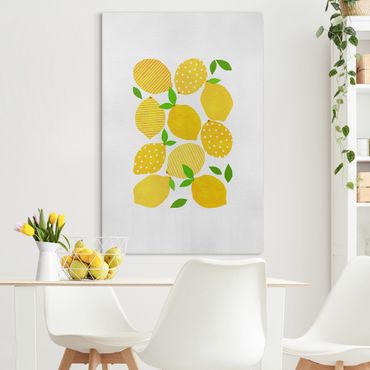 Tableau sur toile - Lemon With Dots