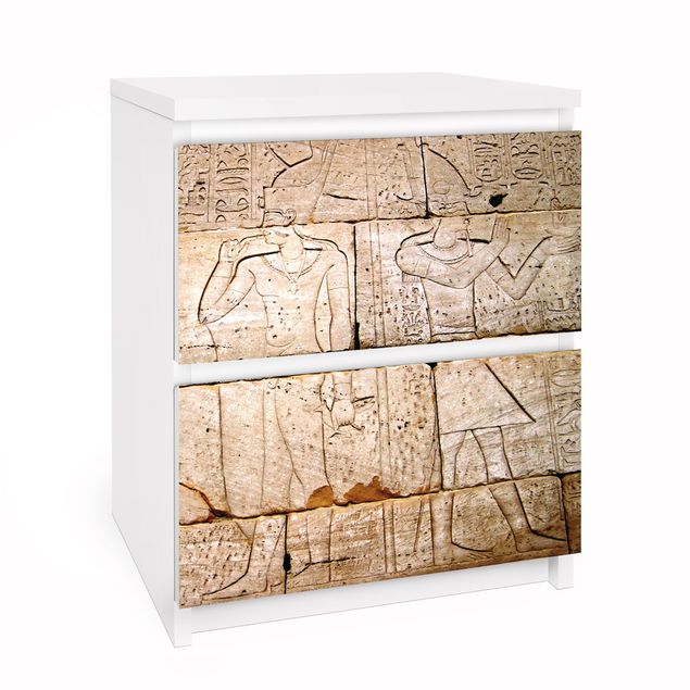 Adhesif imitation pierre Relief d'Égypte