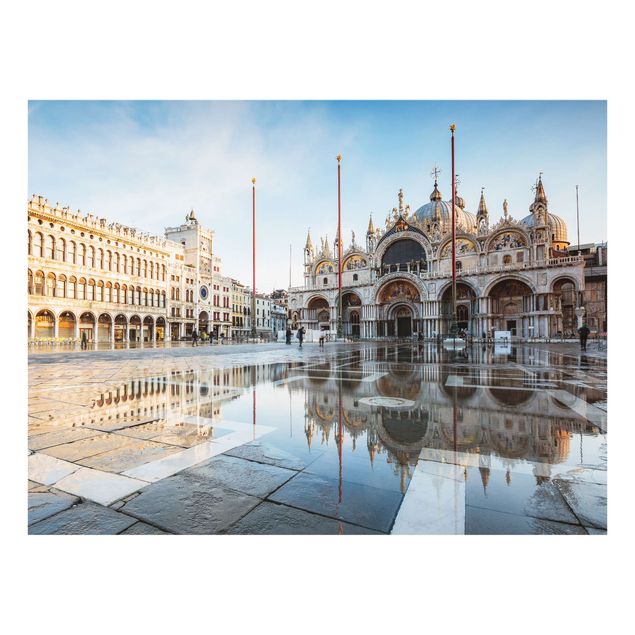Fond de hotte - St Mark's Square In Venice - Format paysage 4:3