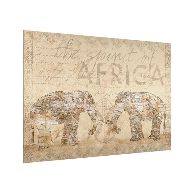 Tableaux de Andrea Haase Collage Vintage - Esprit d'Afrique