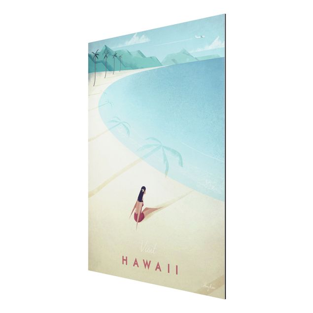 Tableau mer Poster de voyage - Hawaii