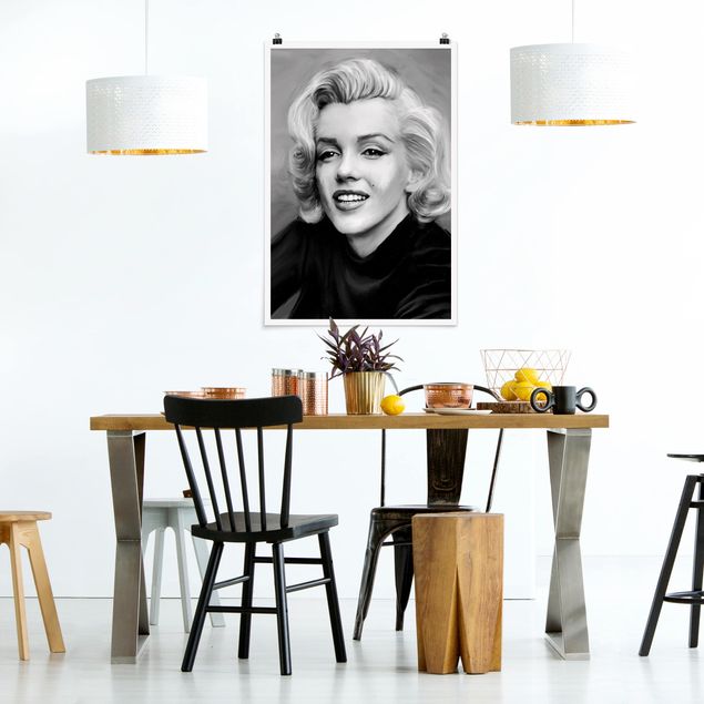Tableaux modernes Marilyn en privé