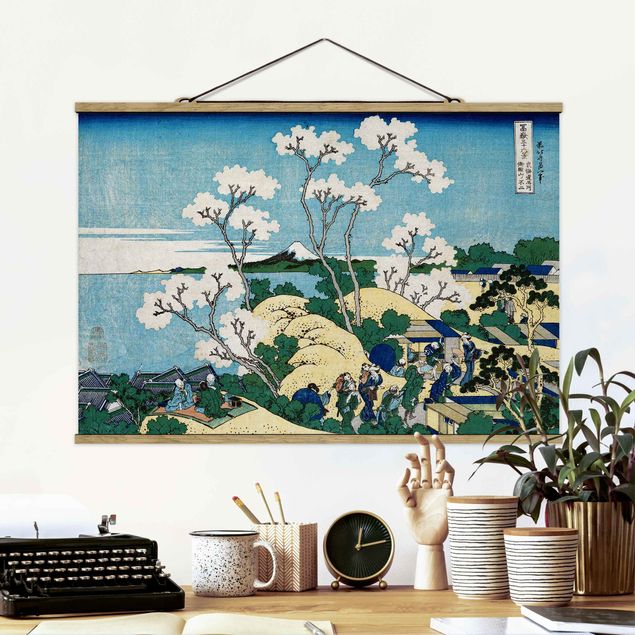 Déco mur cuisine Katsushika Hokusai - Le Fuji de Gotenyama