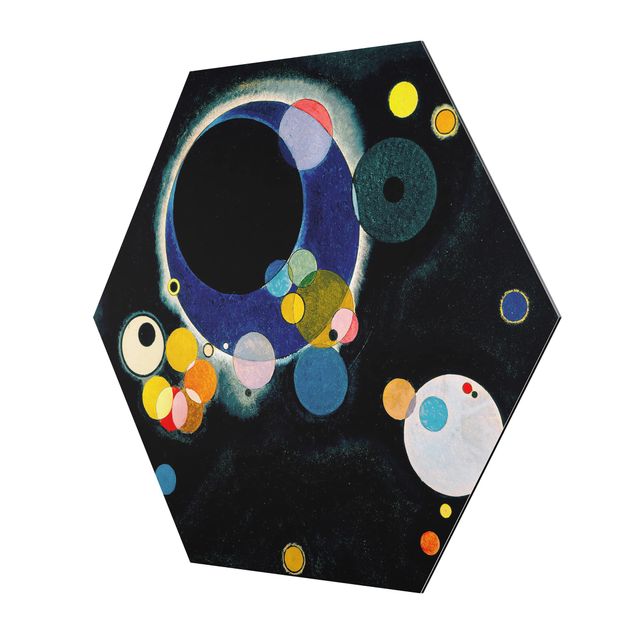 Tableaux reproduction Wassily Kandinsky - Cercles d'esquisses