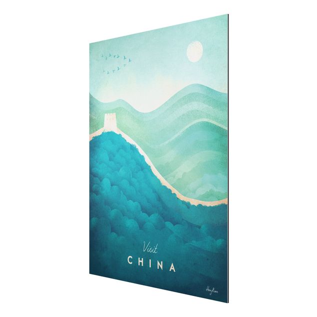 Tableau de ville Poster de voyage - Chine