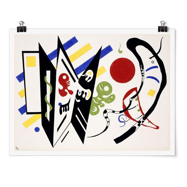 Tableau moderne Wassily Kandinsky - Reciproque