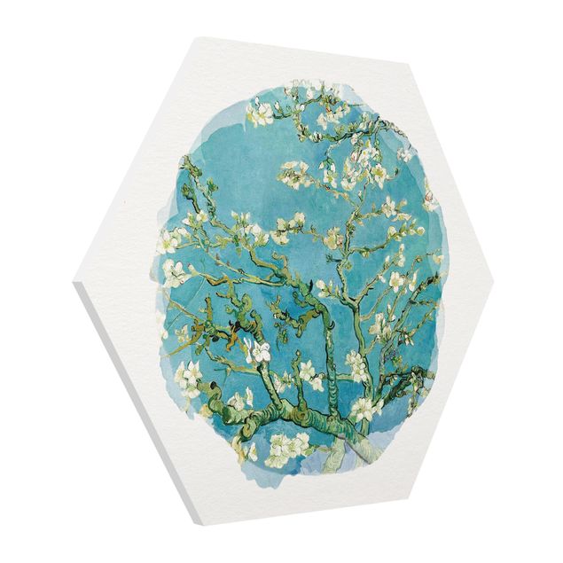 Courant artistique Postimpressionnisme Aquarelles - Vincent Van Gogh - Amandiers en fleur