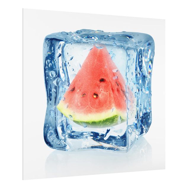 Fond de hotte - Melon in ice cube