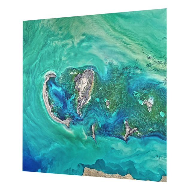 Fonds de hotte - NASA Picture Caspian Sea - Carré 1:1