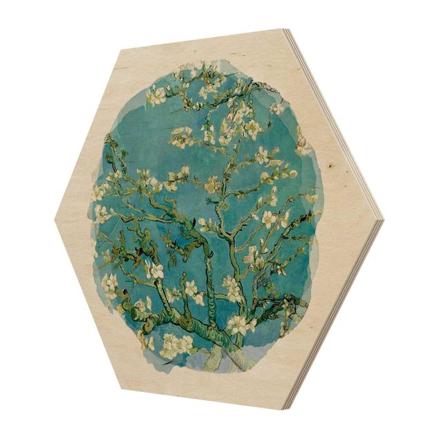 Tableau Van Gogh Aquarelles - Vincent Van Gogh - Amandiers en fleur