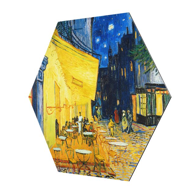 Tableaux moderne Vincent van Gogh - Terrasse de café le soir