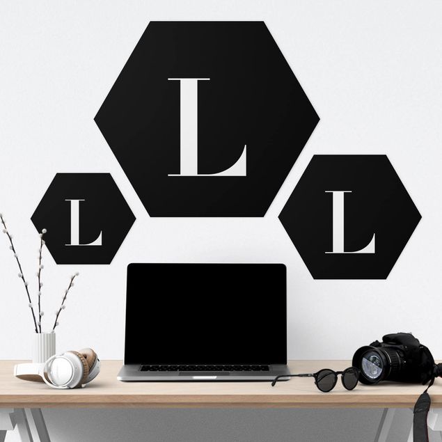 Hexagone en forex - Letter Serif Black L