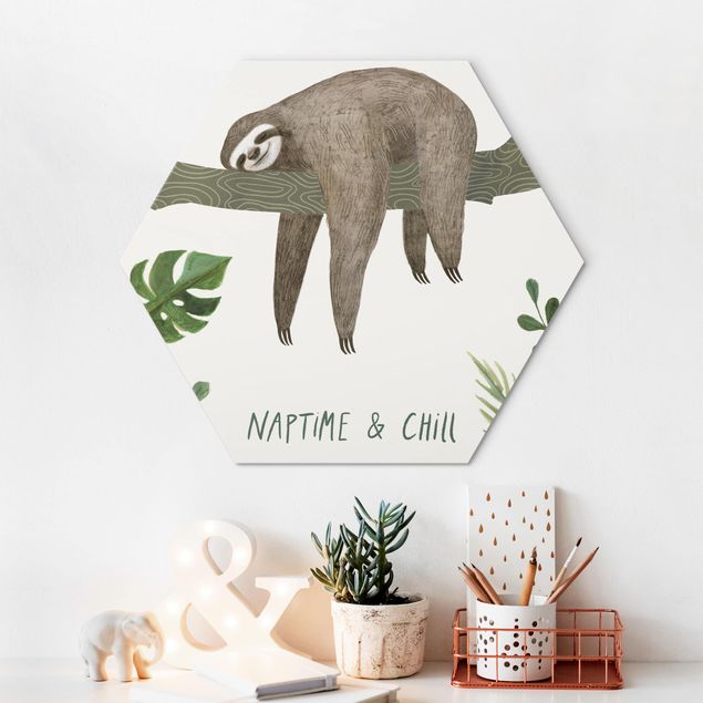 Tableaux modernes Sayings Sloth - Chill
