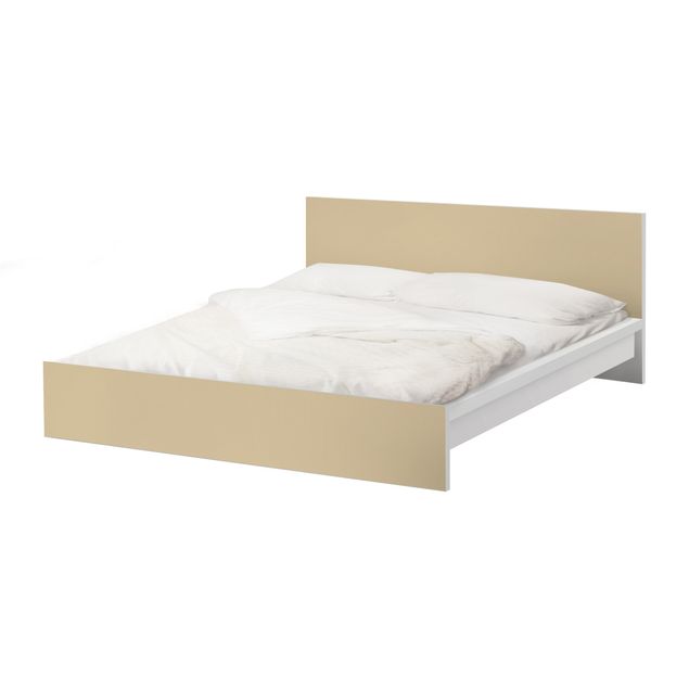 Papier adhésif pour meuble IKEA - Malm lit 180x200cm - Colour Light Brown