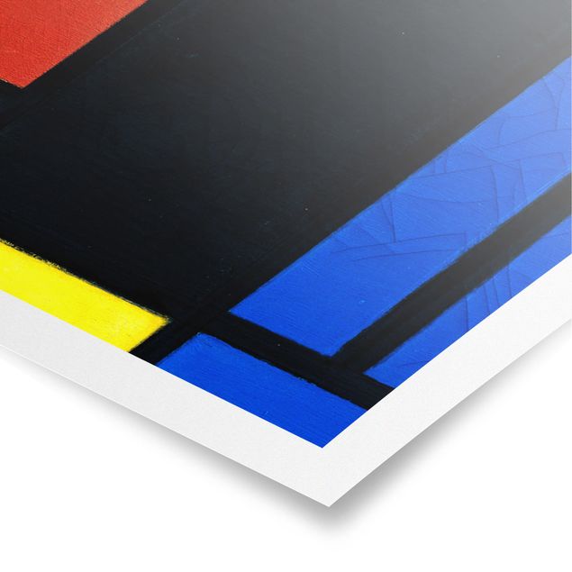 Tableau abstrait Piet Mondrian - Tableau No.1