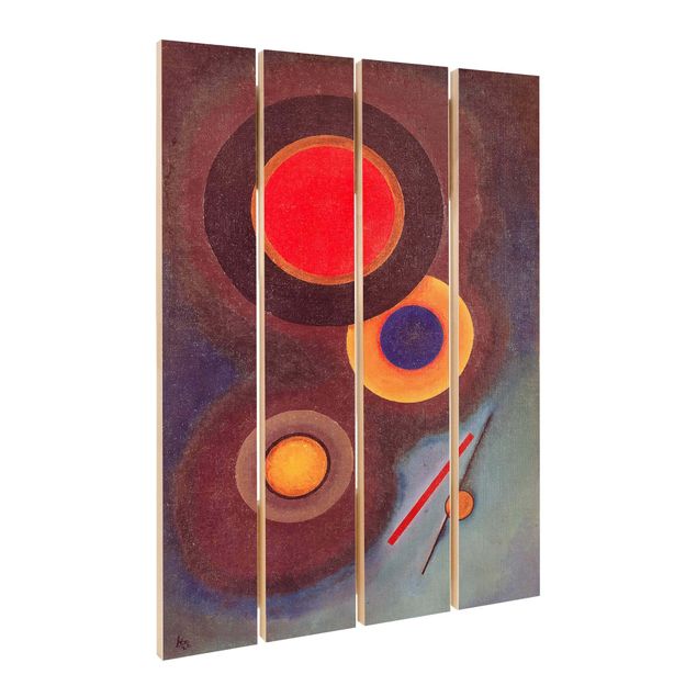 Tableaux muraux Wassily Kandinsky - Cercles et lignes