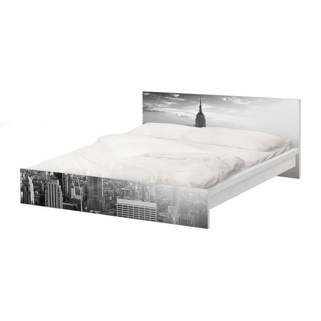 Papier adhésif pour meuble IKEA - Malm lit 140x200cm - Manhattan Skyline