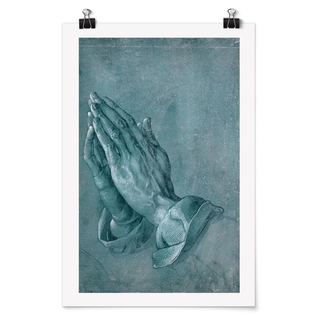 Tableaux portraits Albrecht Dürer - Étude des mains en prière
