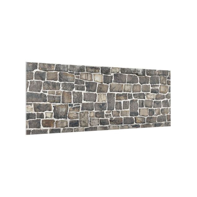 Fond de hotte pierre Papier peint en pierre de carrière Mur en pierre naturelle