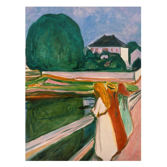 Tableau paysages Edvard Munch - Nuit blanche