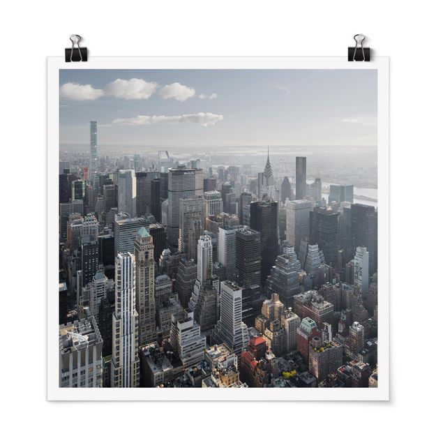 Tableau moderne Empire State Building Upper Manhattan NY