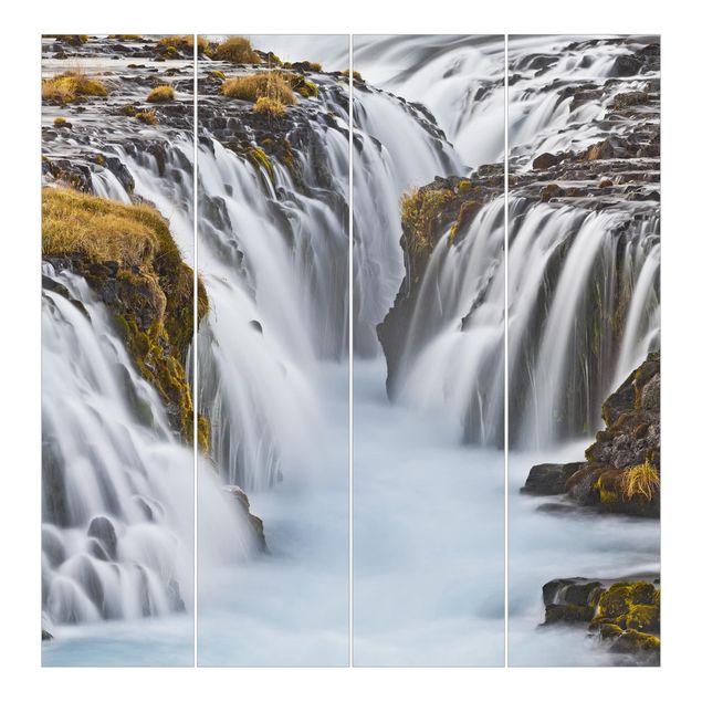 Tableaux de Rainer Mirau Chute d'eau de Brúarfoss en Islande