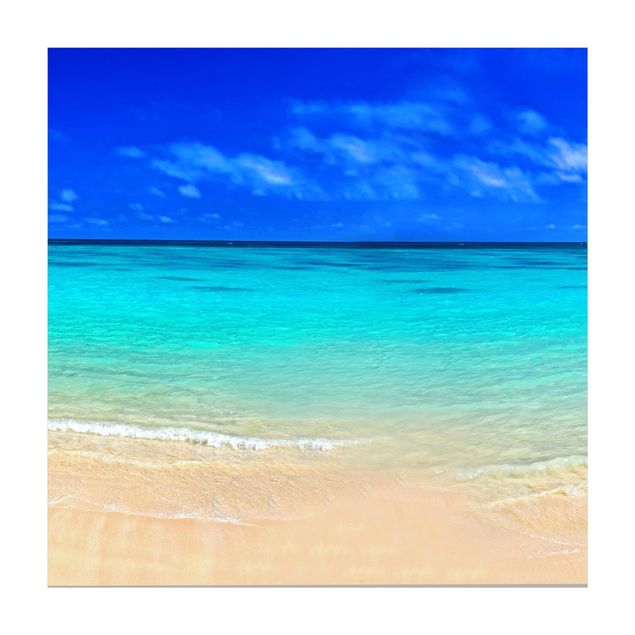 tapis chambre bleu Paradise Beach I