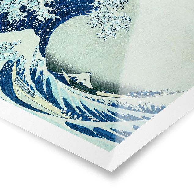 Tableau moderne Katsushika Hokusai - La grande vague à Kanagawa