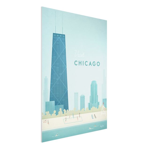 Déco mur cuisine Poster de voyage - Chicago
