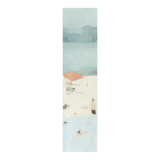 Panneau japonais paysage Banc de sable dans la mer II