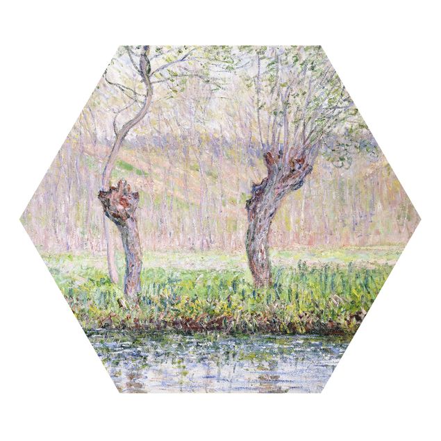 Tableaux Artistiques Claude Monet - Saule au printemps