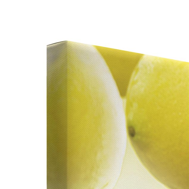 Impression sur toile 3 parties - Lemons In Water