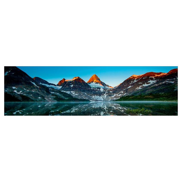 Revêtement mural cuisine - Mountain Landscape At Lake Magog In Canada