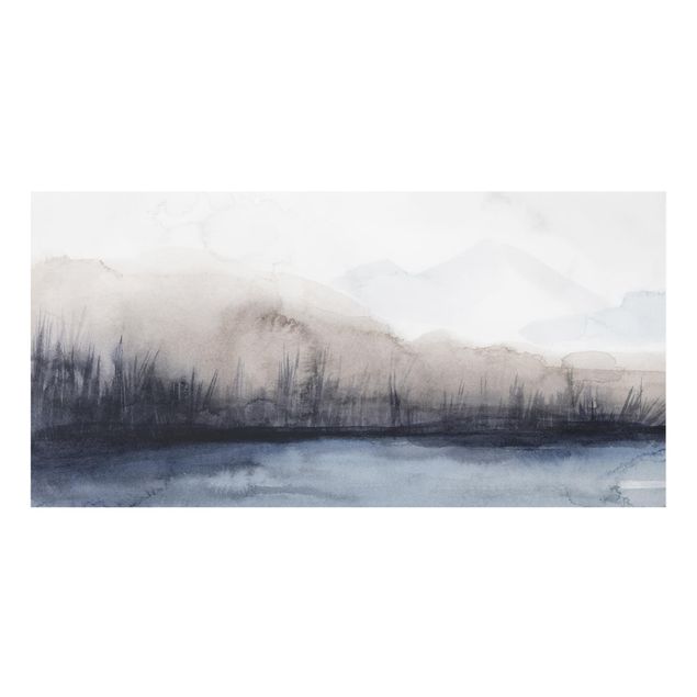 Fond de hotte - Lakeside With Mountains II