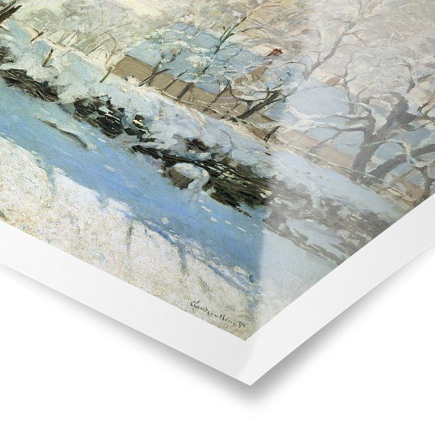 Tableaux modernes Claude Monet - La pie